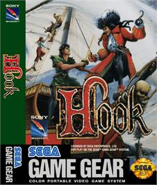Box cover for Hook on the Sega Game Gear.