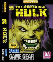 Box cover for Incredible Hulk on the Sega Game Gear.