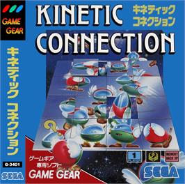 Box cover for Kinetic Connection on the Sega Game Gear.