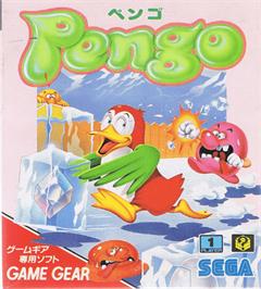 Box cover for Pengo on the Sega Game Gear.