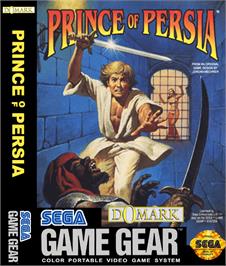 Box cover for Prince of Persia on the Sega Game Gear.