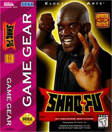 Box cover for Shaq Fu on the Sega Game Gear.