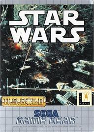 Box cover for Star Wars on the Sega Game Gear.