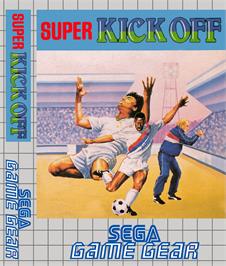 Box cover for Super Kick Off on the Sega Game Gear.