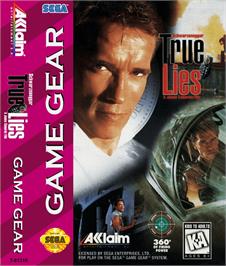 Box cover for True Lies on the Sega Game Gear.