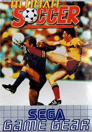 Box cover for Ultimate Soccer on the Sega Game Gear.