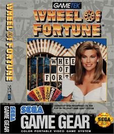 Box cover for Wheel Of Fortune: Featuring Vanna White on the Sega Game Gear.