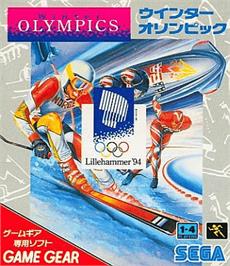 Box cover for Winter Olympics: Lillehammer '94 on the Sega Game Gear.