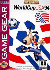 Box cover for World Cup USA '94 on the Sega Game Gear.