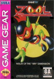 Box cover for Zool on the Sega Game Gear.