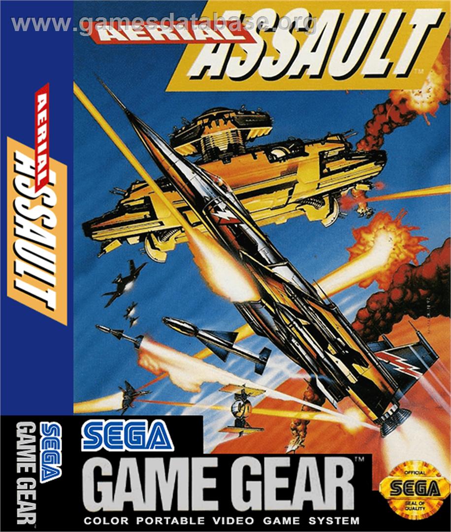 Aerial Assault - Sega Game Gear - Artwork - Box