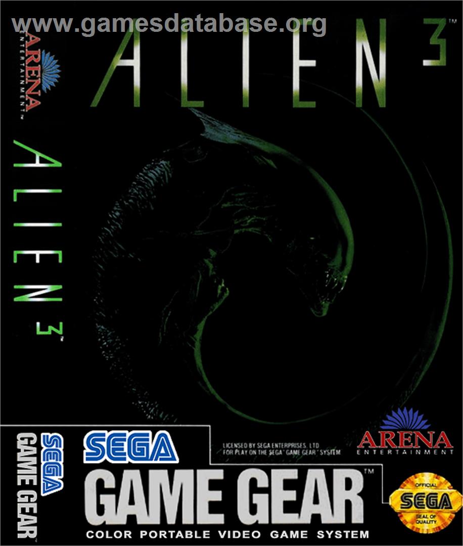 Alien³ - Sega Game Gear - Artwork - Box