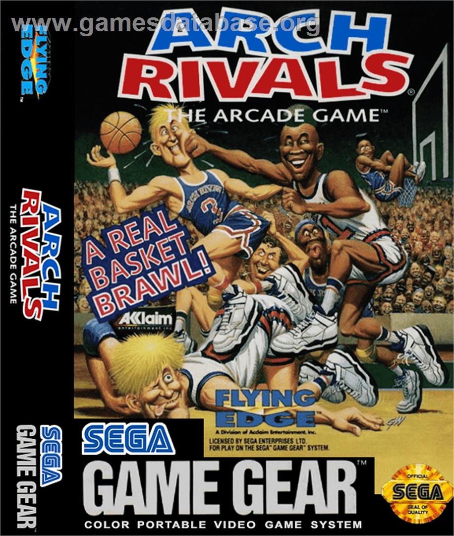 Arch Rivals - Sega Game Gear - Artwork - Box
