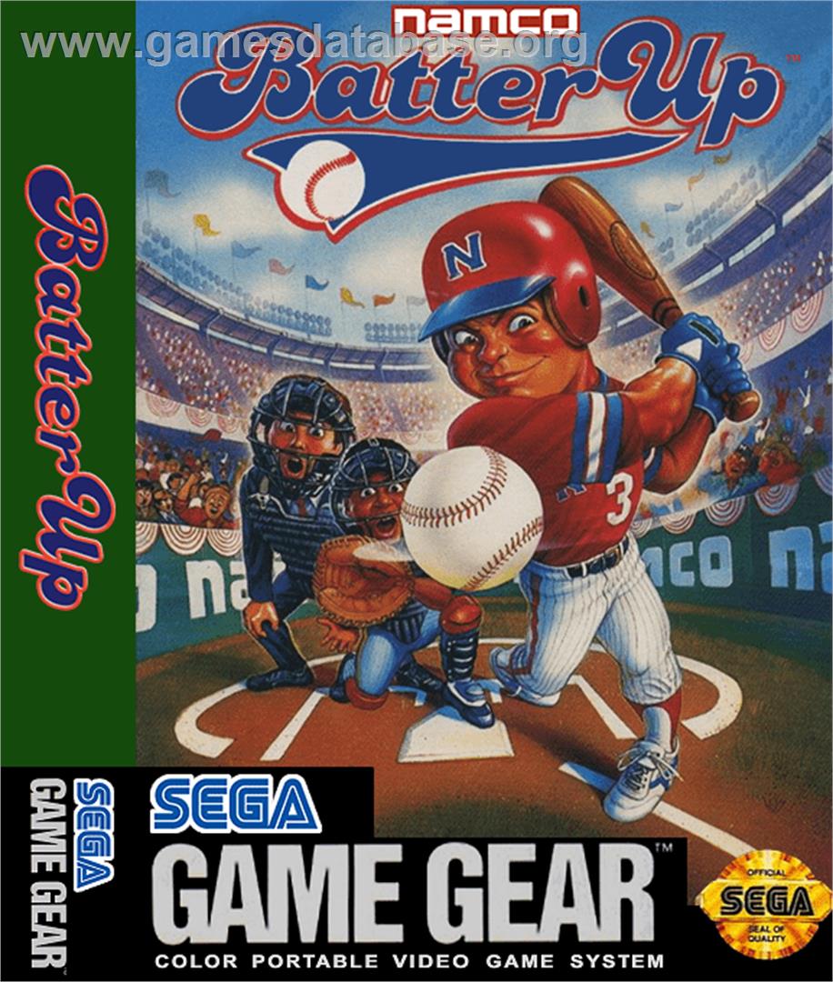 Batter Up - Sega Game Gear - Artwork - Box