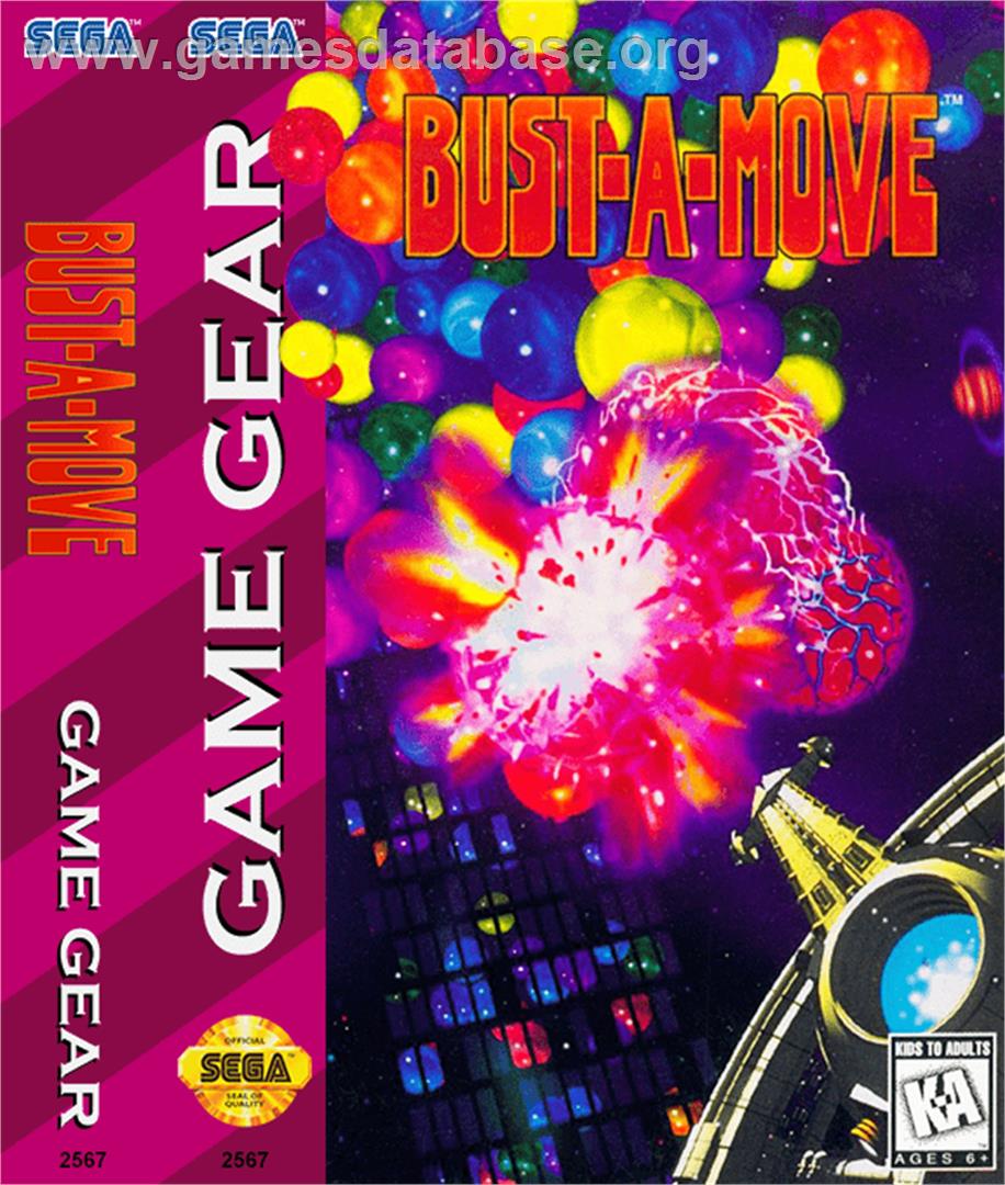 Bust a Move - Sega Game Gear - Artwork - Box