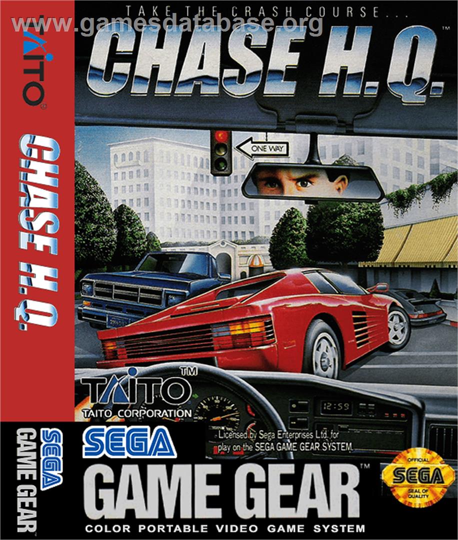 Chase H.Q. - Sega Game Gear - Artwork - Box