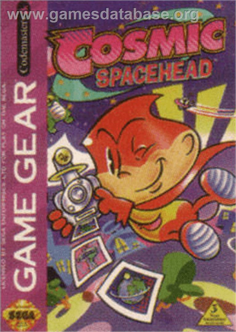 Cosmic Spacehead - Sega Game Gear - Artwork - Box