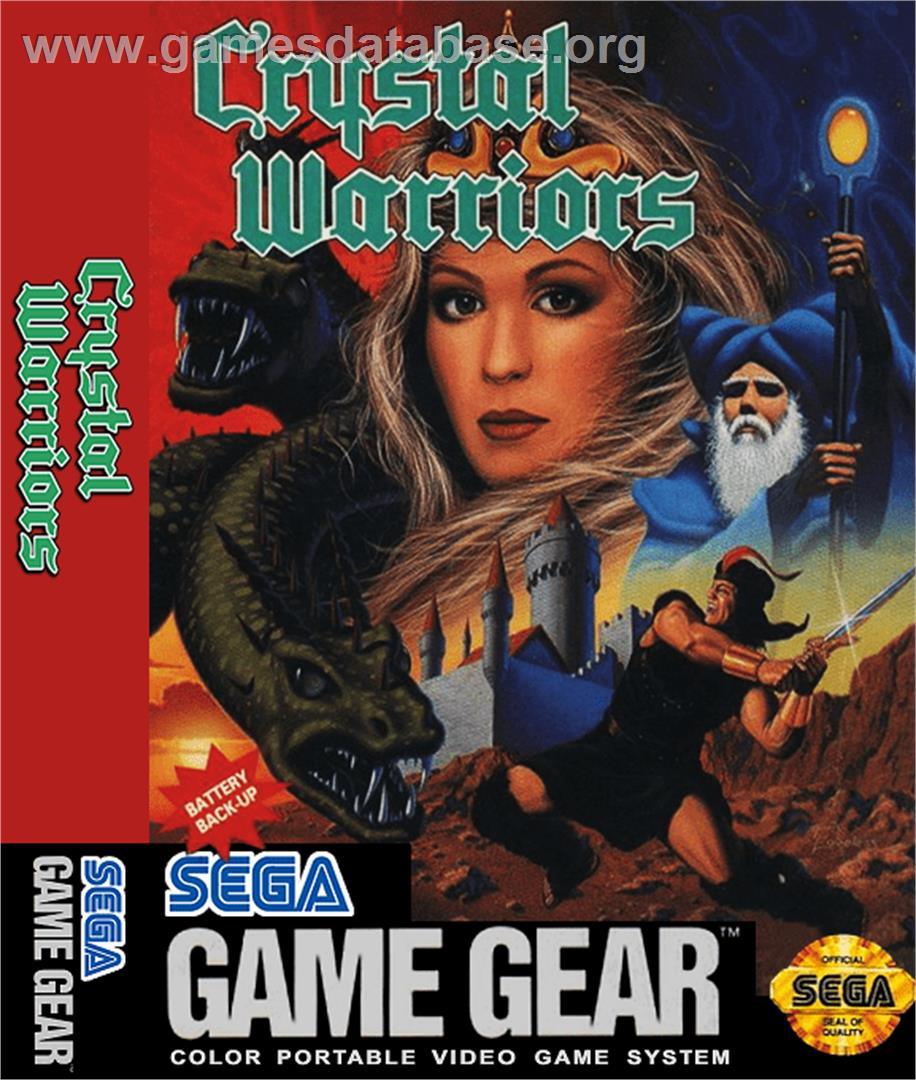 Crystal Warriors - Sega Game Gear - Artwork - Box