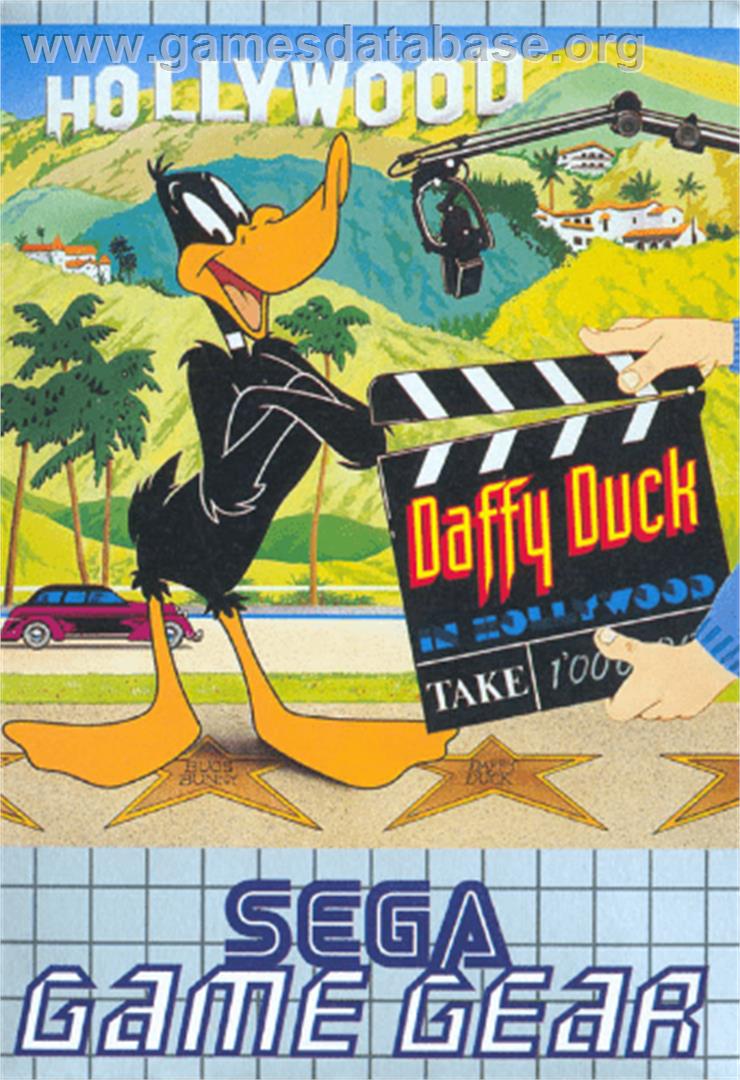 Daffy Duck in Hollywood - Sega Game Gear - Artwork - Box