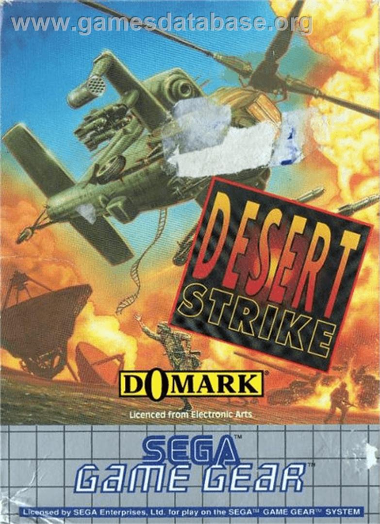 Desert Strike: Return to the Gulf - Sega Game Gear - Artwork - Box