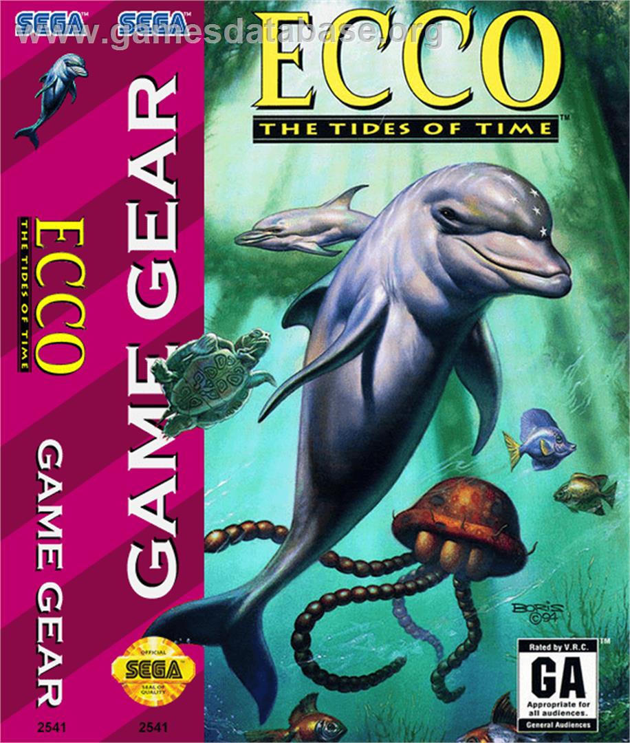 Ecco 2: The Tides of Time - Sega Game Gear - Artwork - Box