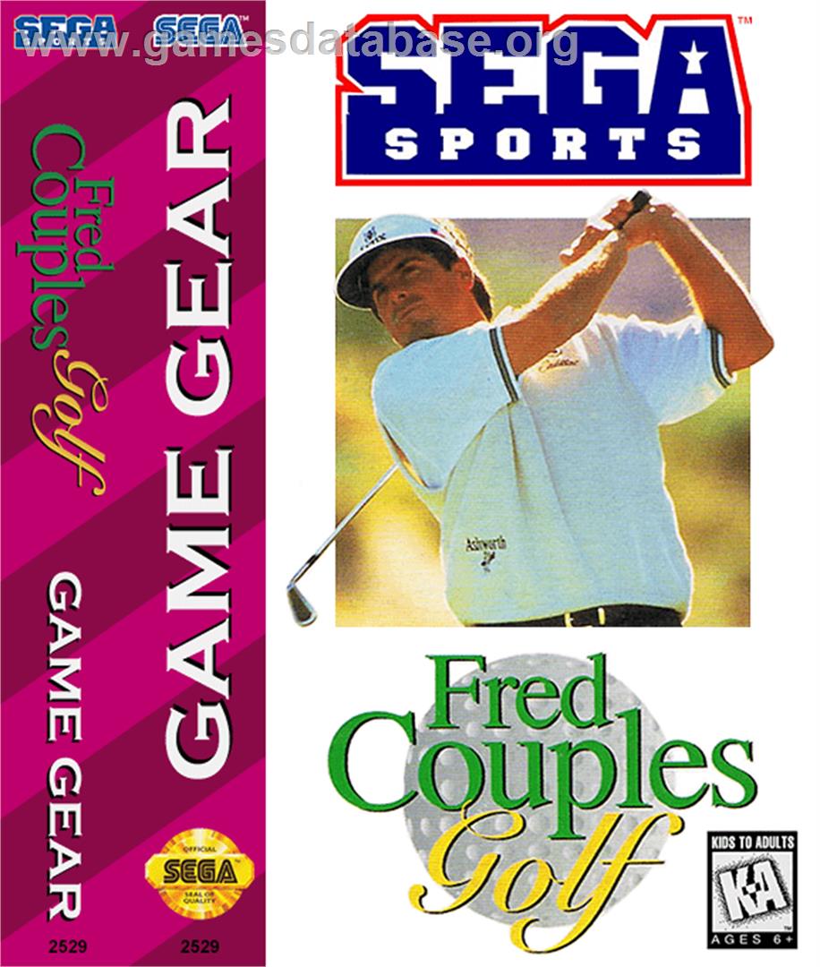 Fred Couples Golf - Sega Game Gear - Artwork - Box