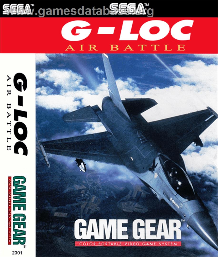 G-Loc Air Battle - Sega Game Gear - Artwork - Box