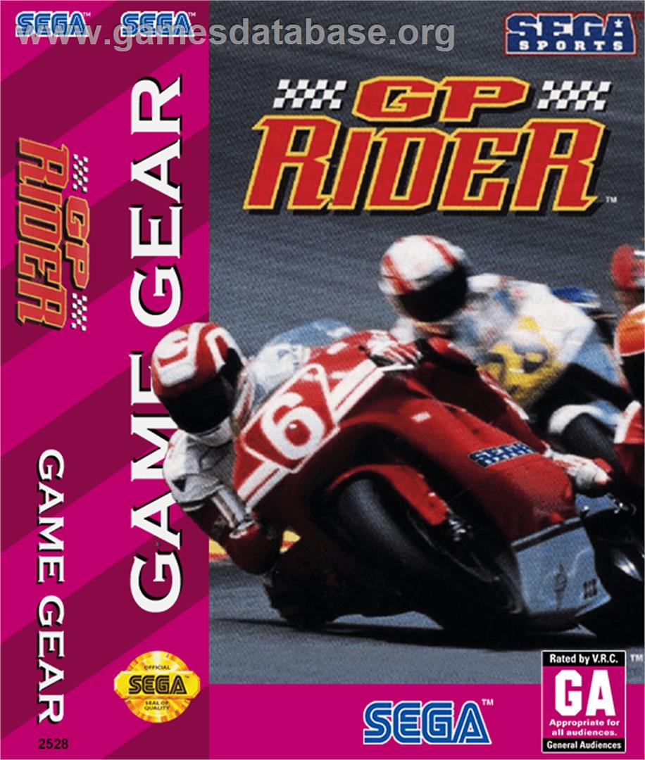 GP Rider - Sega Game Gear - Artwork - Box