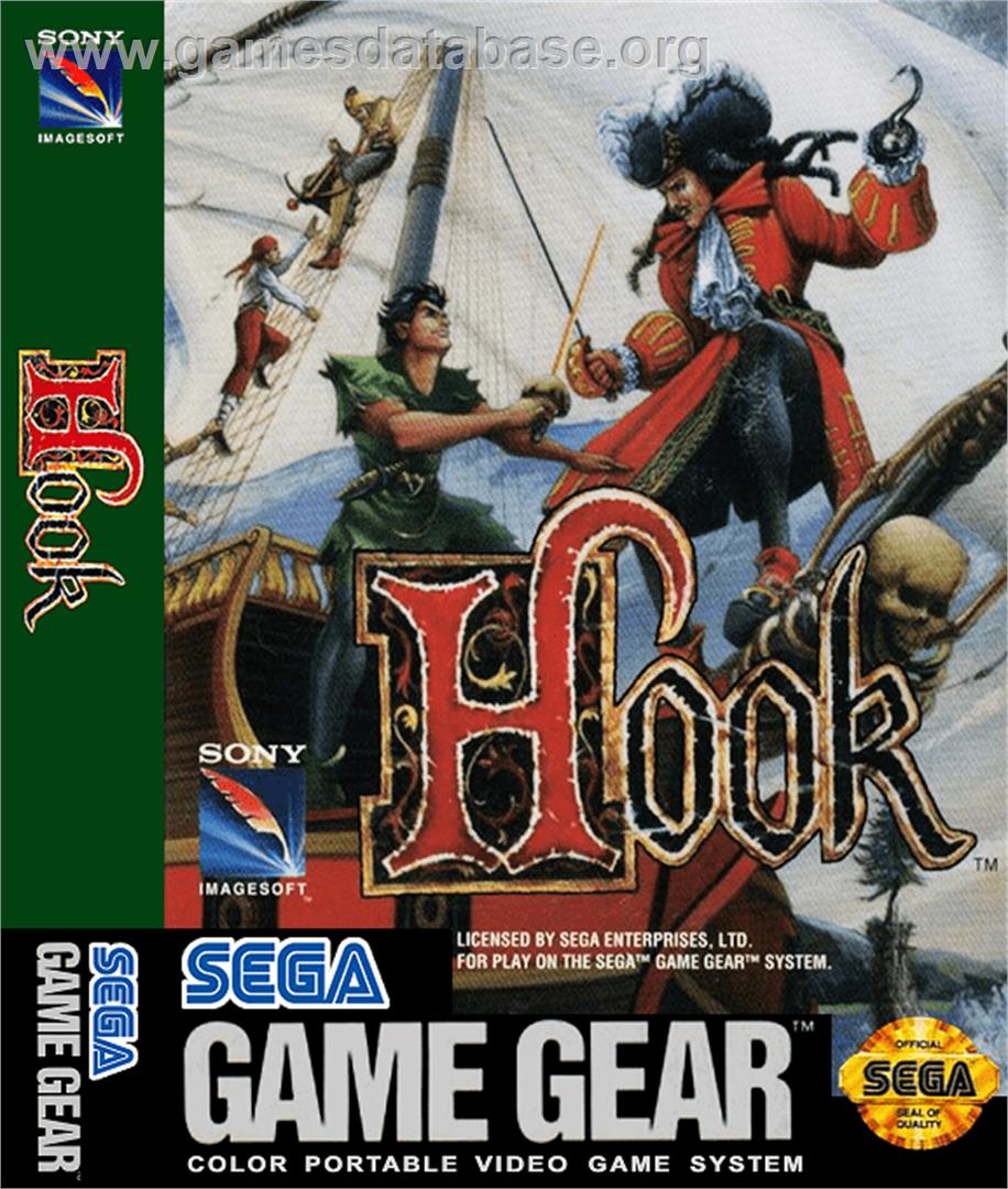 Hook - Sega Game Gear - Artwork - Box