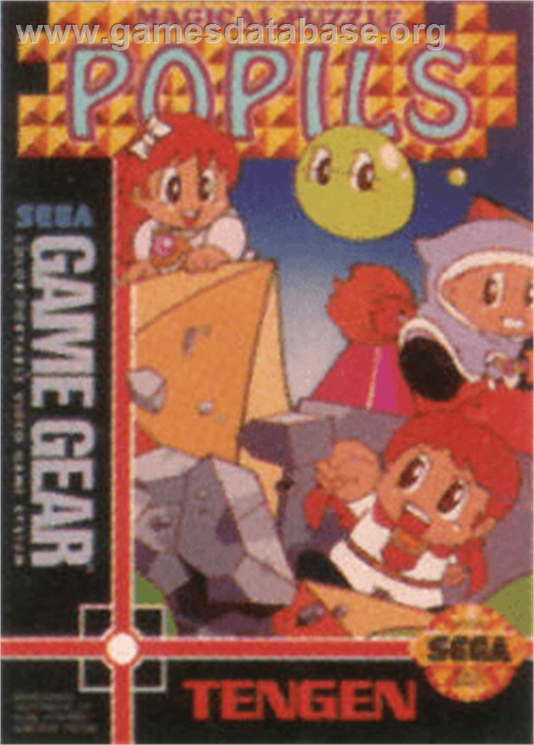 Magical Puzzle Popils - Sega Game Gear - Artwork - Box