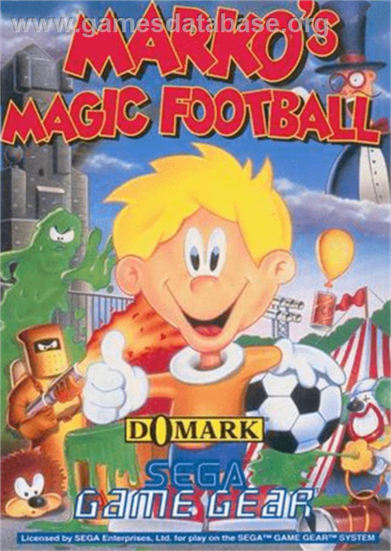 Marko's Magic Football - Sega Game Gear - Artwork - Box