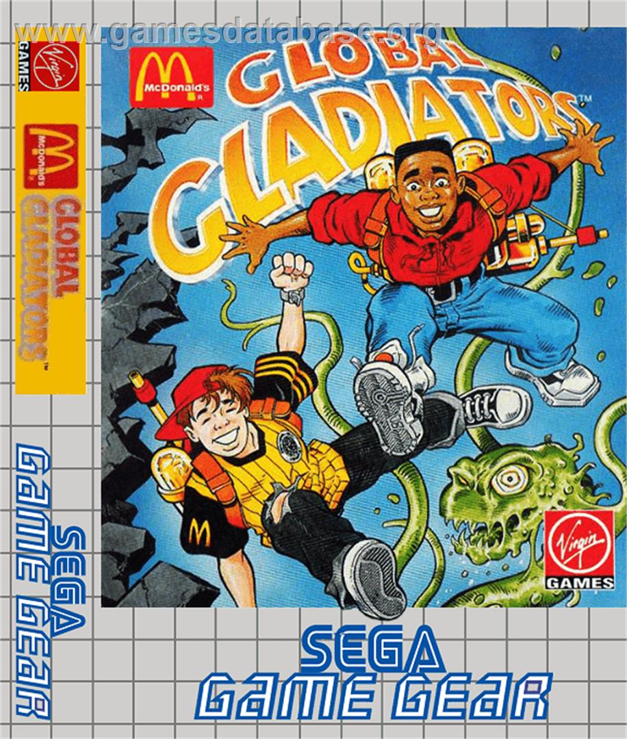 Mick & Mack as the Global Gladiators - Sega Game Gear - Artwork - Box