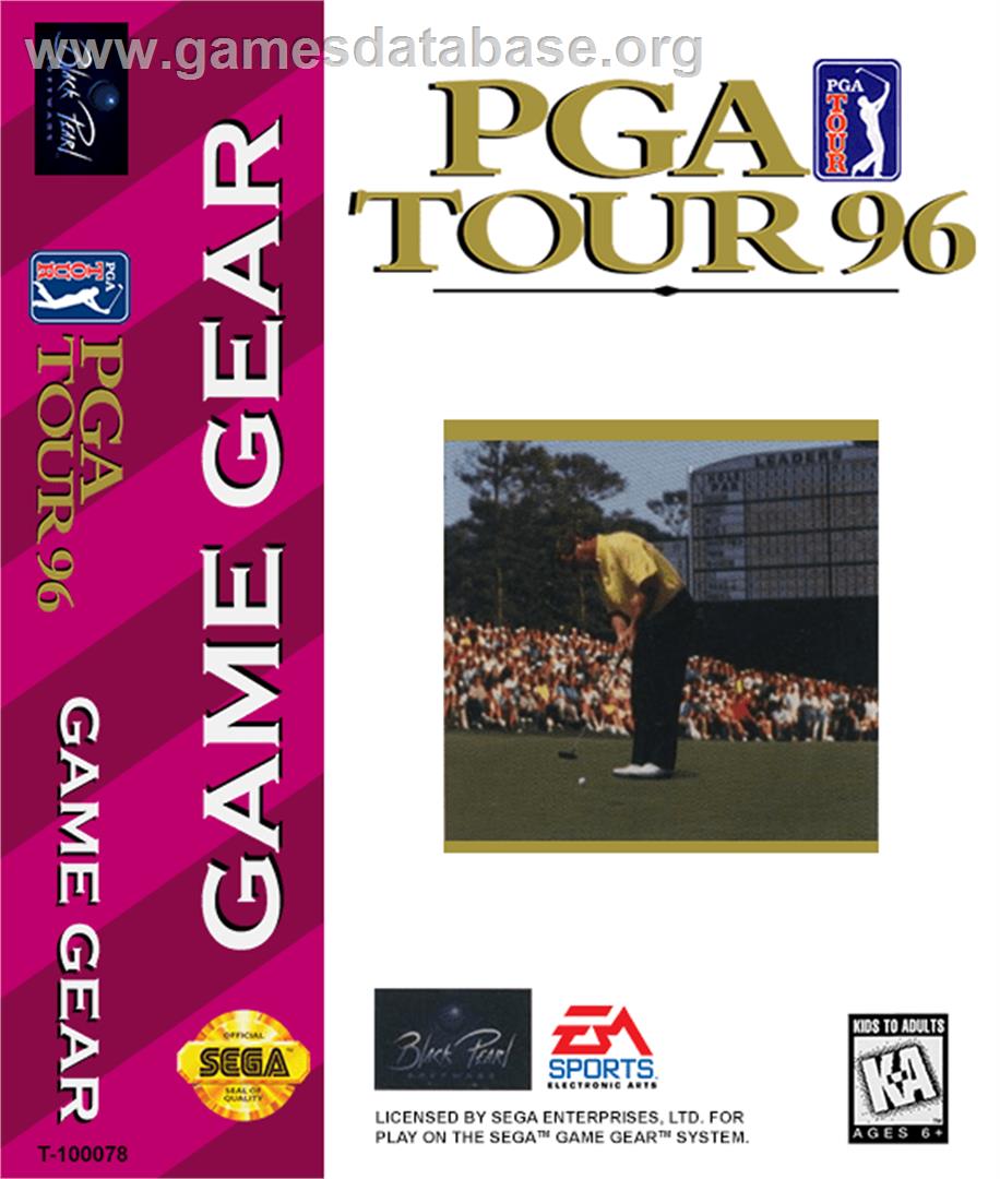 PGA Tour Golf '96 - Sega Game Gear - Artwork - Box