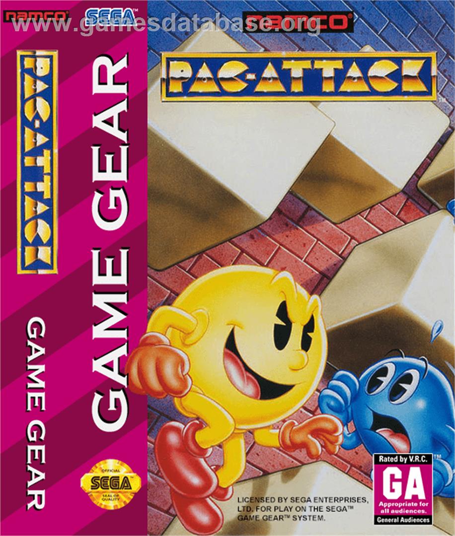 Pac-Attack - Sega Game Gear - Artwork - Box