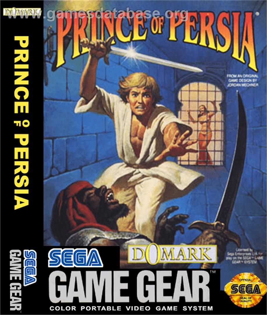 Prince of Persia - Sega Game Gear - Artwork - Box