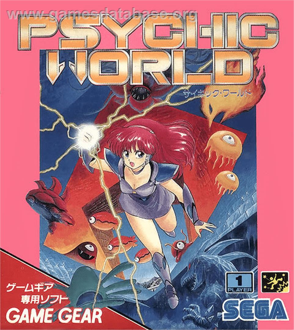Psychic World - Sega Game Gear - Artwork - Box