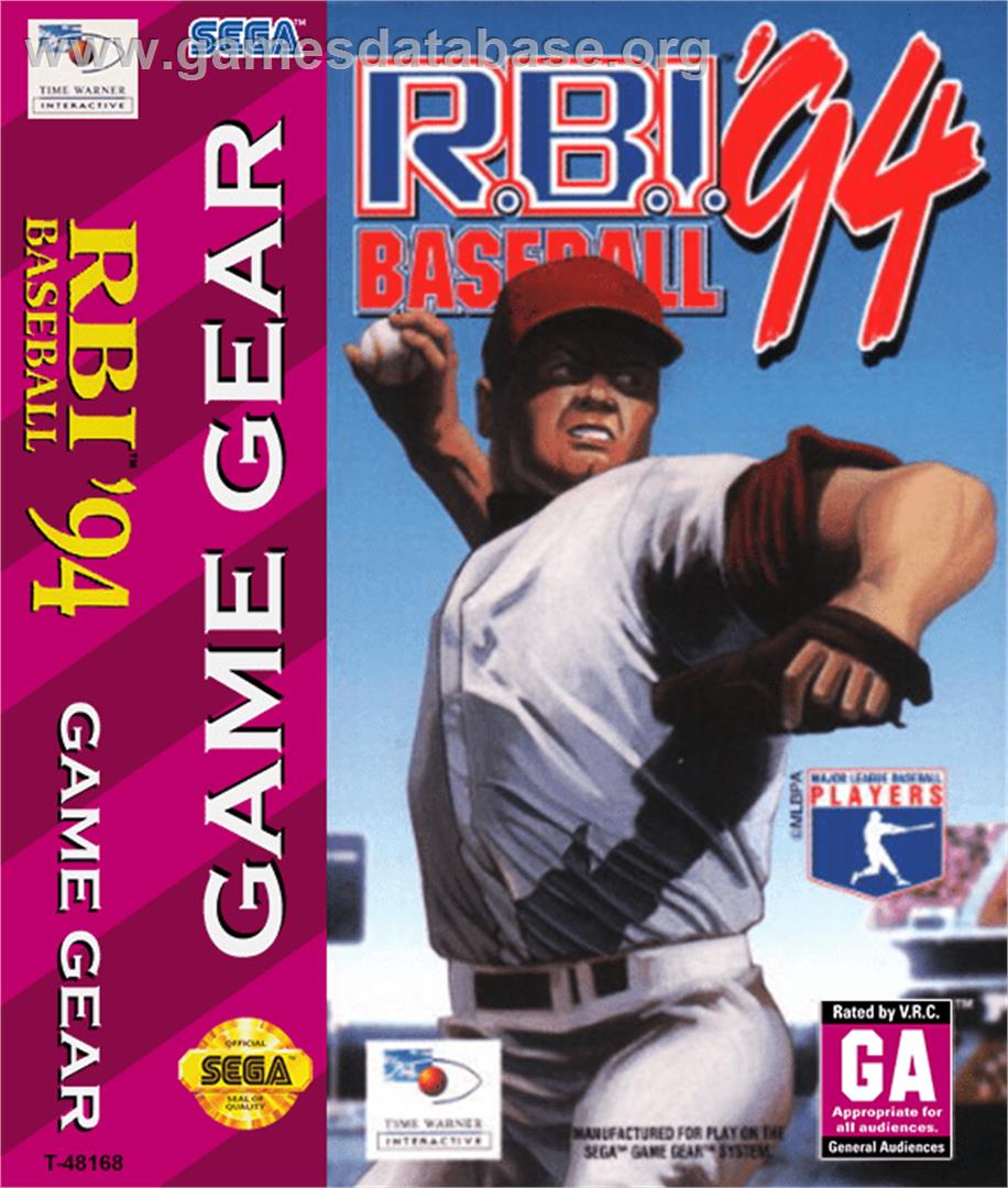RBI Baseball '94 - Sega Game Gear - Artwork - Box