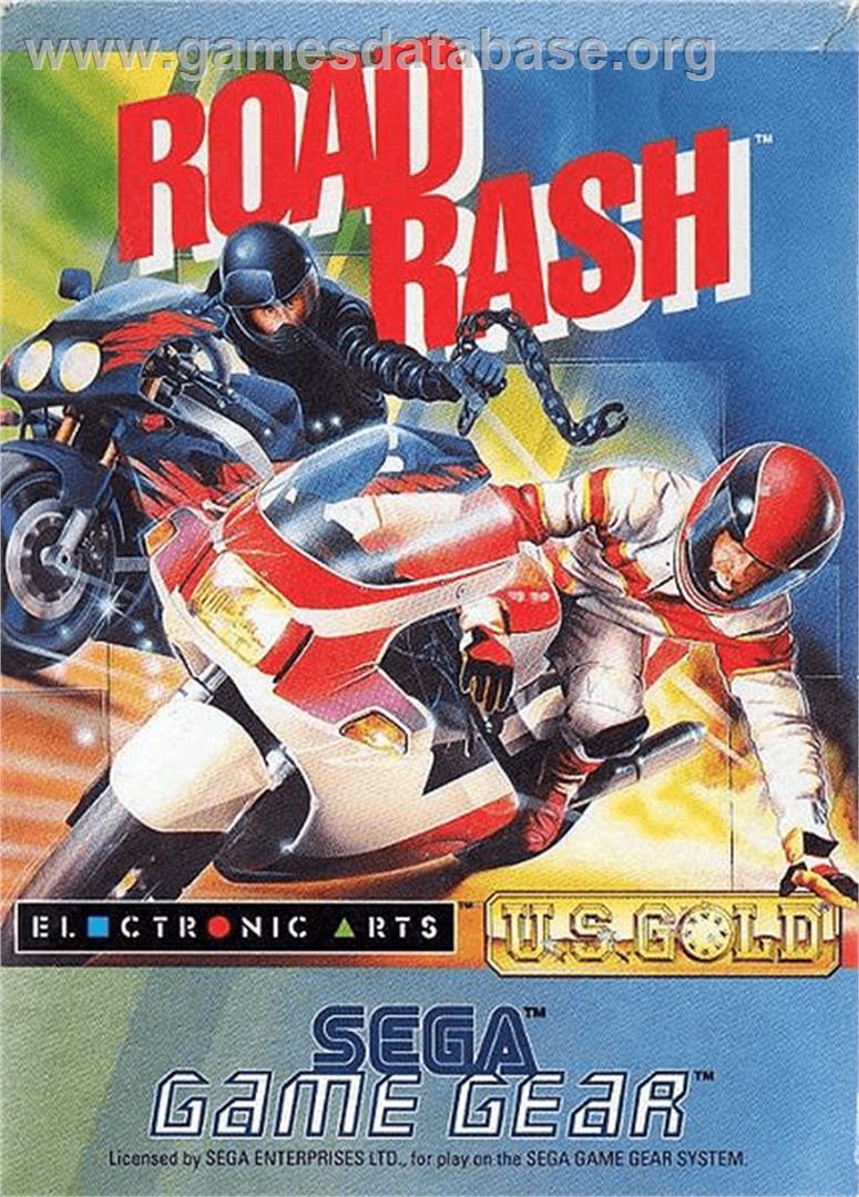Road Rash - Sega Game Gear - Artwork - Box