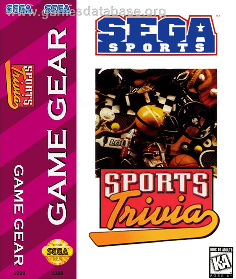 Sports Trivia: Championship Edition - Sega Game Gear - Artwork - Box