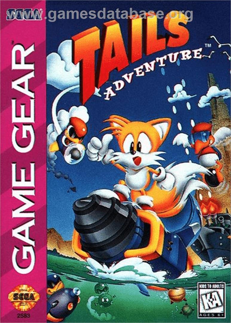 Tails' Adventure - Sega Game Gear - Artwork - Box