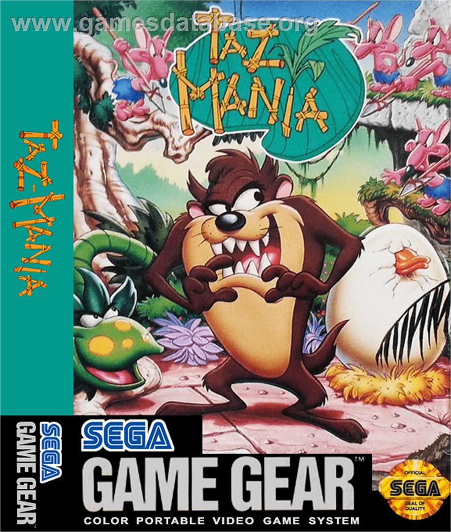 Taz-Mania: The Search for the Lost Seabirds - Sega Game Gear - Artwork - Box