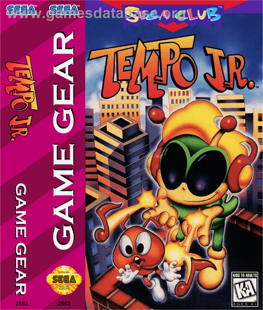 Tempo Jr. - Sega Game Gear - Artwork - Box