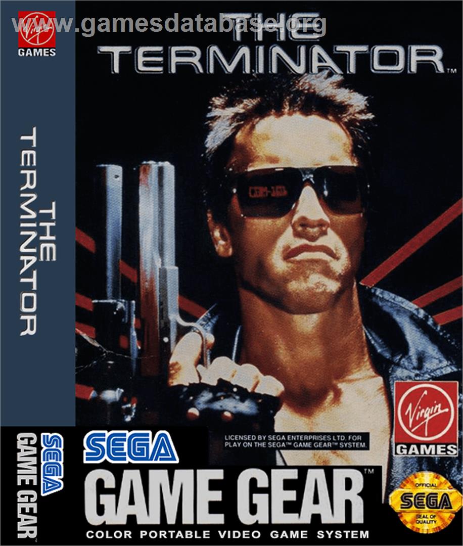 Terminator - Sega Game Gear - Artwork - Box