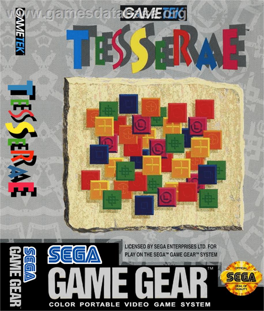 Tesserae - Sega Game Gear - Artwork - Box