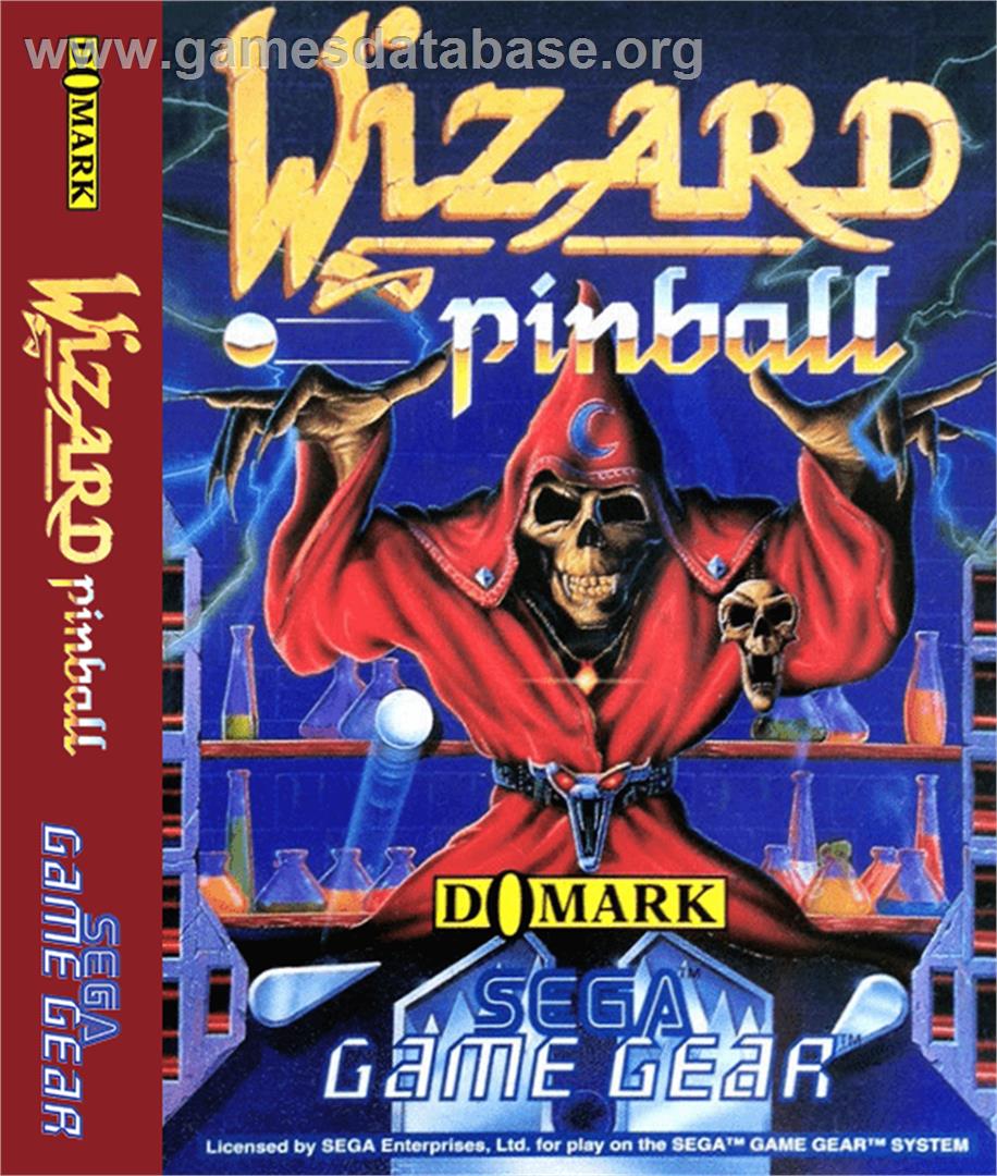 Wizard Pinball - Sega Game Gear - Artwork - Box
