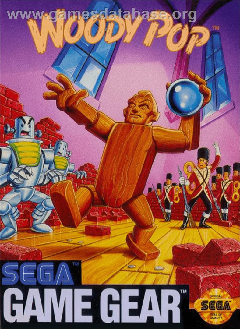 Woody Pop - Sega Game Gear - Artwork - Box