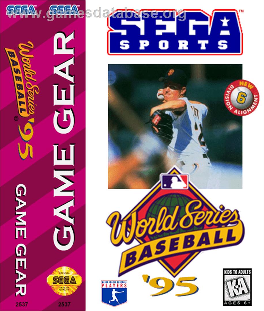 World Series Baseball '95 - Sega Game Gear - Artwork - Box
