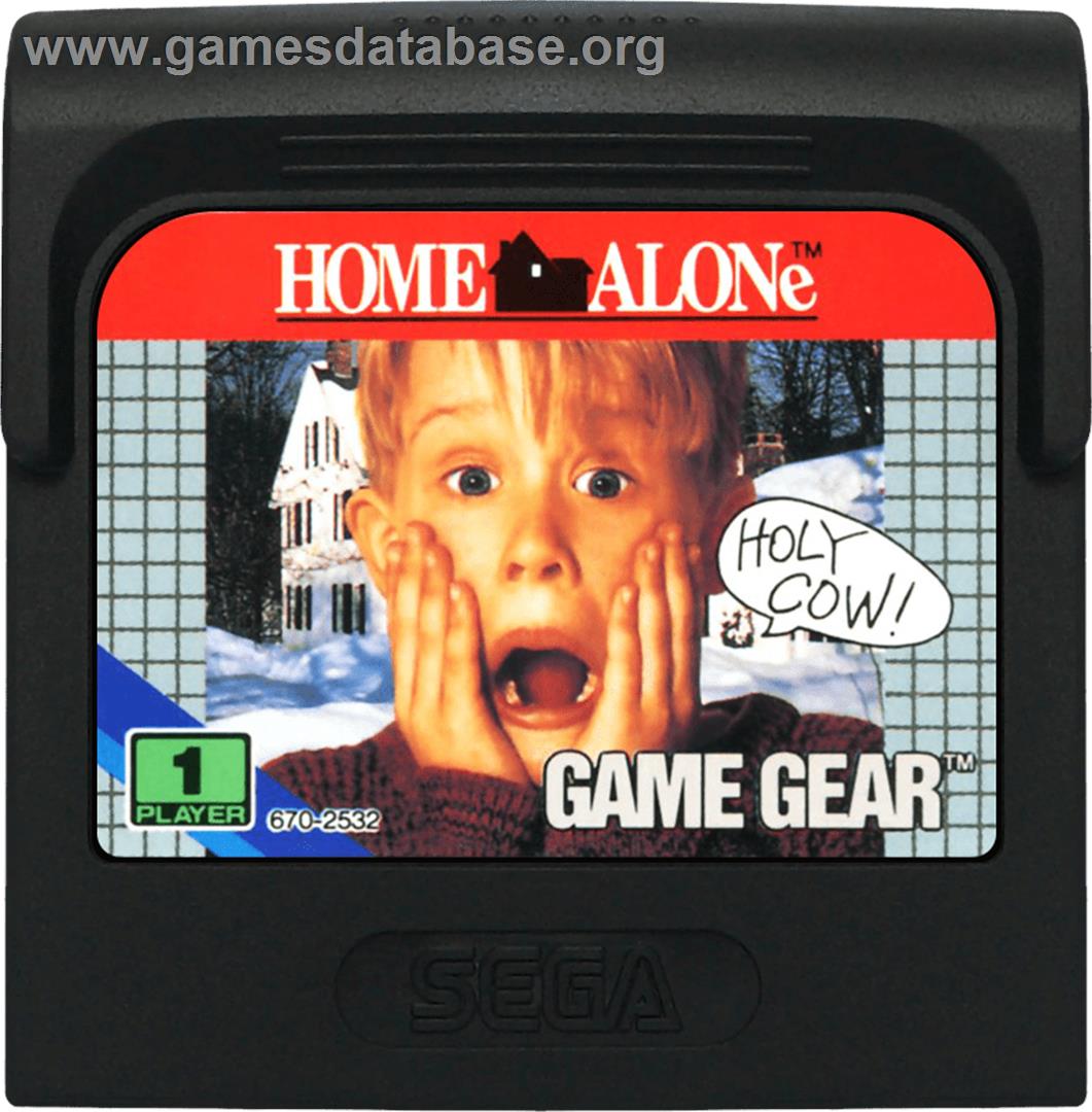 Home Alone - Sega Game Gear - Artwork - Cartridge