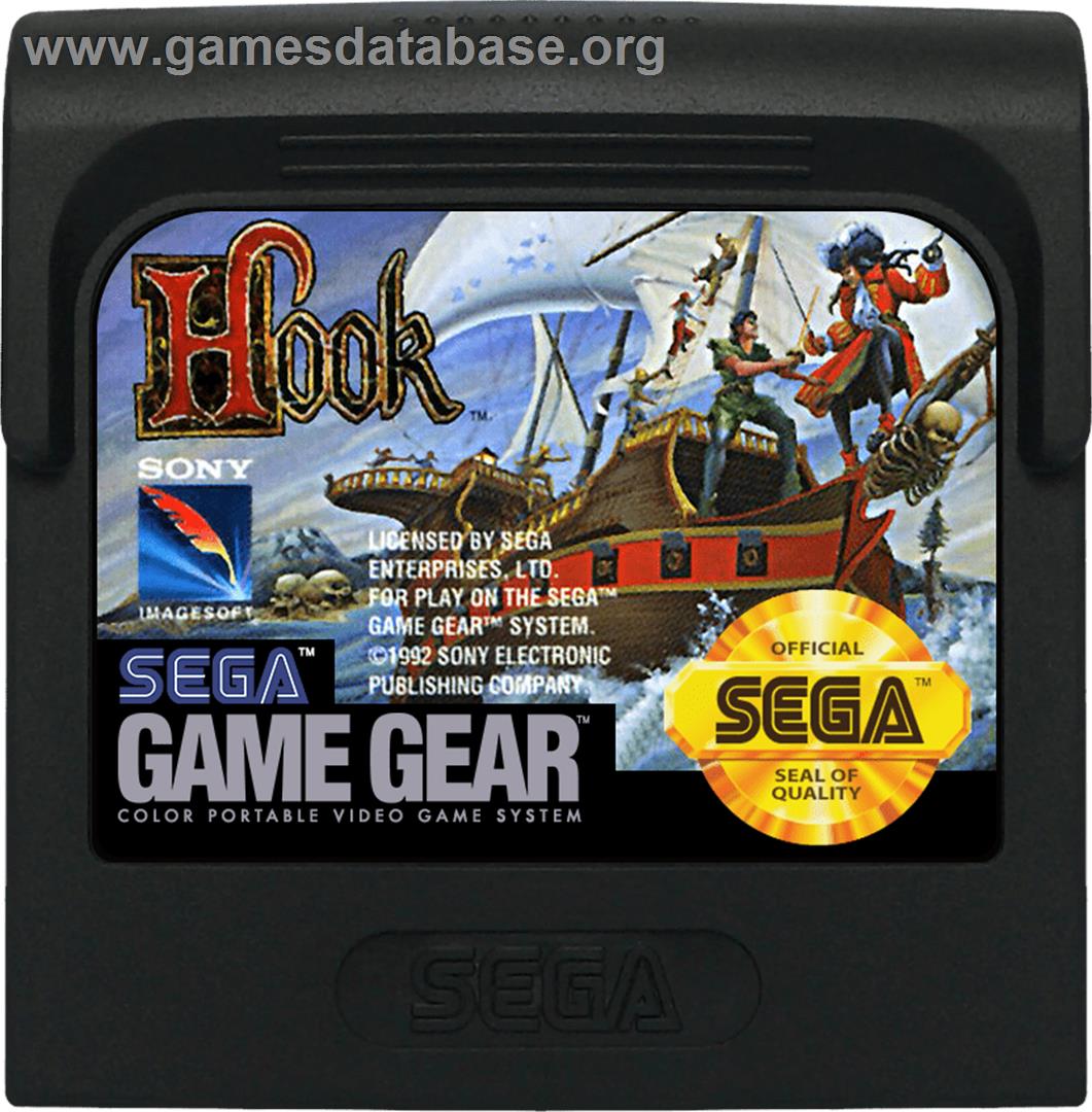 Hook - Sega Game Gear - Artwork - Cartridge