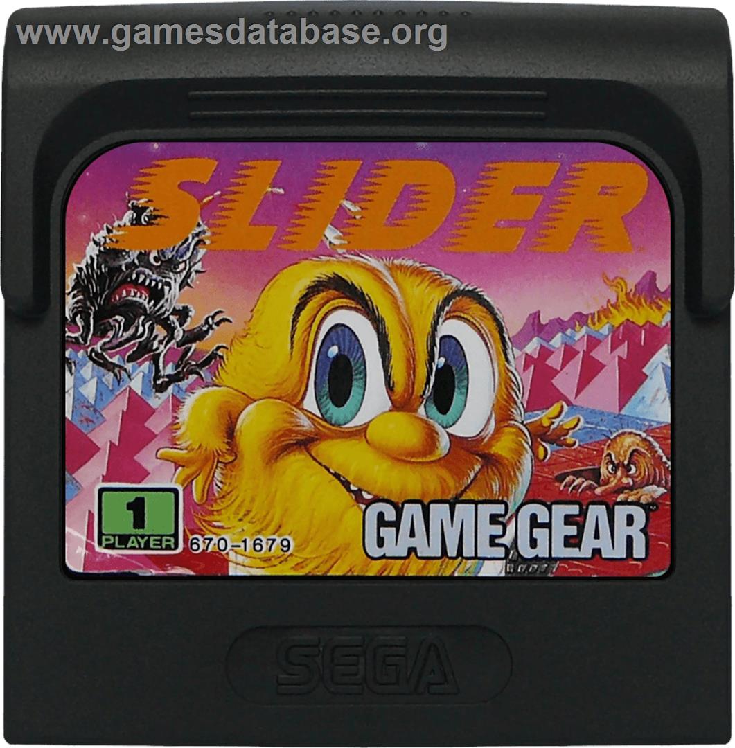 Skweek - Sega Game Gear - Artwork - Cartridge